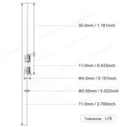 10pcs 3.6x10 mm Fast Blow Tube Glass Fuse With Lead Wire 0.5A 1A 1.5A 2A 3A 3.15A 5A 6.3A 10A 125V 250V 3.6x10mm Wiring