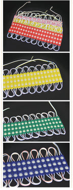 200pcs DC12V 2835 3LED Module Injection Outdoor Waterproof IP67 Strip Light for Shop Signboard Advertisement Sign Letter Decor