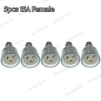 Bolantez 1pcs SAA Rewirable Plug Socket Australian Female Socket 3 Prong Electrical Socket Grounded Rewire Socket DIY Assembled