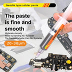 Lead-containing And 181-degree Silver-bearing Solder Paste For Syringe Soldering Applied In SMT (Surface Mount Technology) Chip
