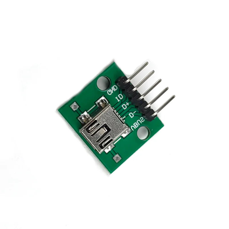 1pcs USB Male Connector/MINI MICRO USB to DIP Adapter Female Connector 2.54mm B Type-C USB2.0 3.0 Female PCB Converter