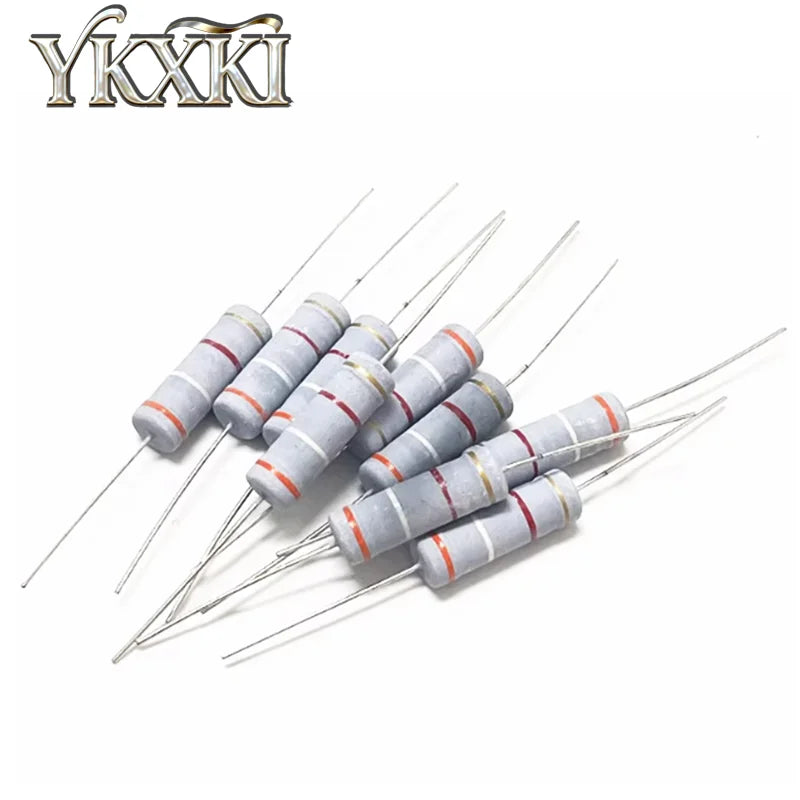 200pcs 2W Carbon Film Resistor 5% 0.1R ~ 10M 10R 22R 33R 100R 220R 330R 1K 2.2K 3.3K 4.7K 10K 22K 47K 100K 1M 100 220 330 ohm