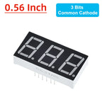 TZT 0.28/0.36/0.4/0.56 inch LED display 7 Segment 1/ 2 / 3 / 4 Bit Digit Tube Red Common Cathode / Anode Digital led 7segment