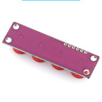 Stlxy Four Touch Switch Button Module Suitable for Single-chip Microcontroller ARM Raspberry-Pi Arduino Development