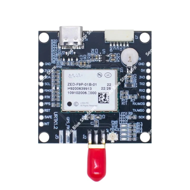 ZED-F9P high-precision centimeter-level differential positioning, autopilot TYPE-C RTK module