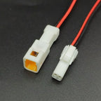 2P 3P 4P 6P 8P 0.6 MM Waterproof Wire Connector Plug Male And Female Socket With Cable JST JWPF Electrical Connectors