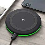 30W Wireless Charger LED Phone Charger Stand Suitable for IPhone17 16 15 14 13 12 Pro Fast Charging Base for Xiaomi Samsung