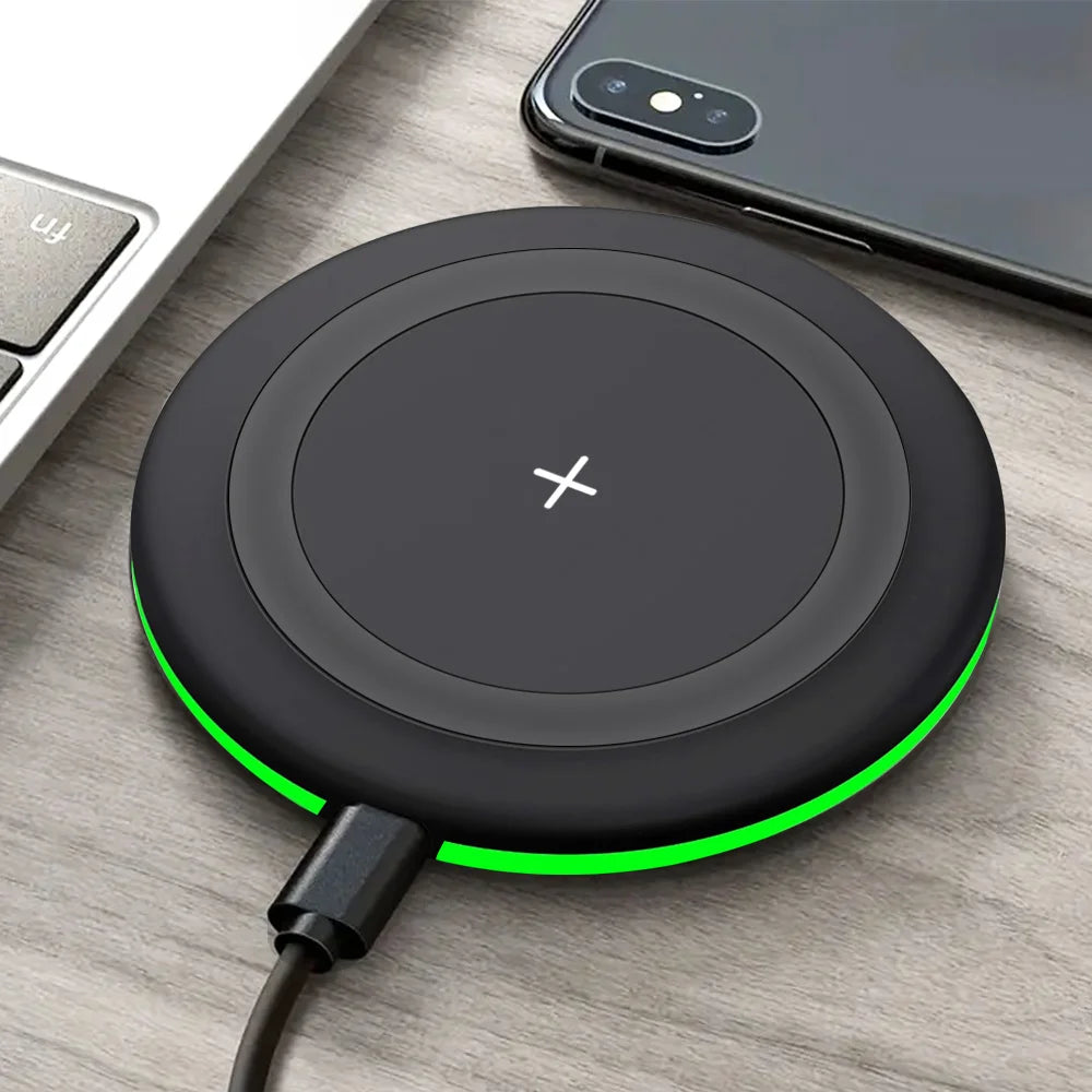 30W Wireless Charger LED Phone Charger Stand Suitable for IPhone17 16 15 14 13 12 Pro Fast Charging Base for Xiaomi Samsung