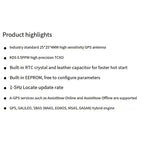 ABUO-10X VK-162 GPS Receiver Module Navigation Positioning Module With Built-In Antenna And USB Interface