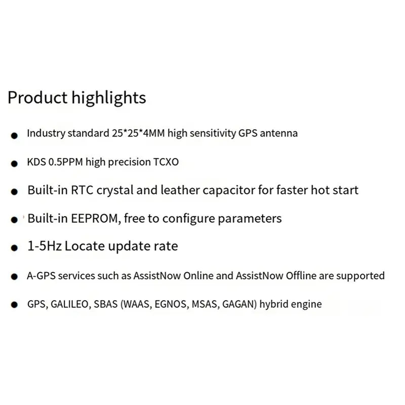 ABUO-10X VK-162 GPS Receiver Module Navigation Positioning Module With Built-In Antenna And USB Interface