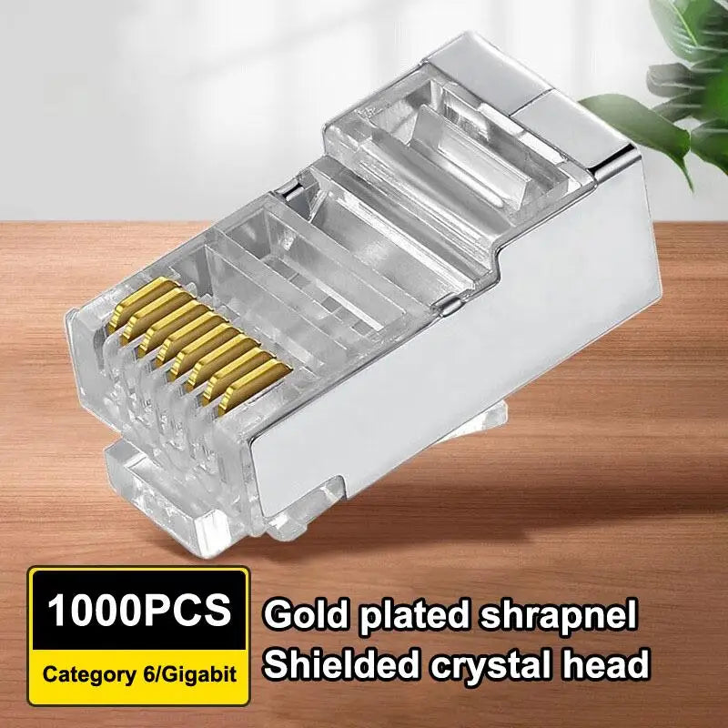 50/100Pcs RJ45 Cable Connector Plug Cover Ethernet Network Cable Connector Plugs Strain Relief Boots - Plastic
