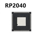(10Pcs) 100% Brand New Original Genuine Rp2040 Smd Lqfn-56 Package Arm Cortex-M0 133Mhz Microcontroller Chip