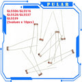 50PCS Photo Light Sensitive Resistor GL5506 GL5516 GL5528 GL5537 GL5539 Photoresistor Kit Photoconductive Resistance