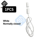 1/5PCS Magnetic Reed Switch RC-33 NC Recessed Wired Window Door Contact Sensor Detector for Home Security Burglar Alarm Systems