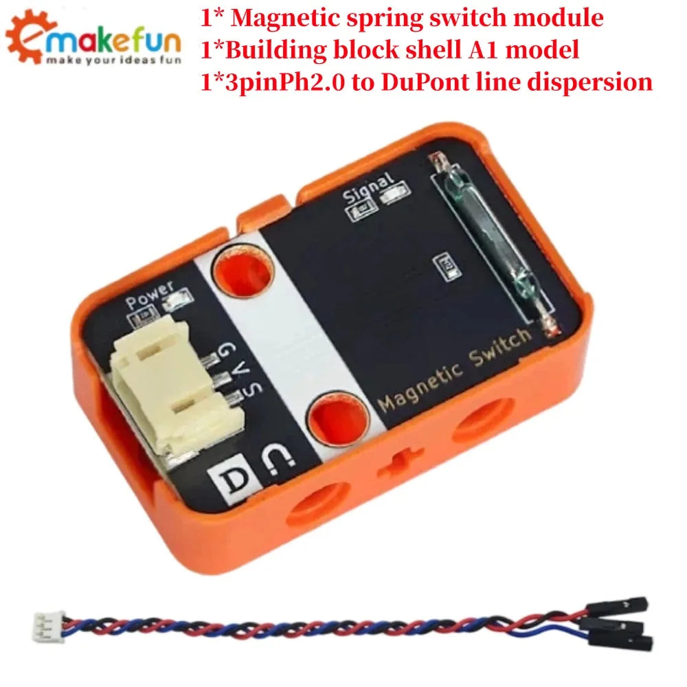 Magnetic Reed Switch Sensor Module 3.3V-5V Digital Signal Output Magnetic Contact Detection Board for Arduino Raspberry Pi ESP32