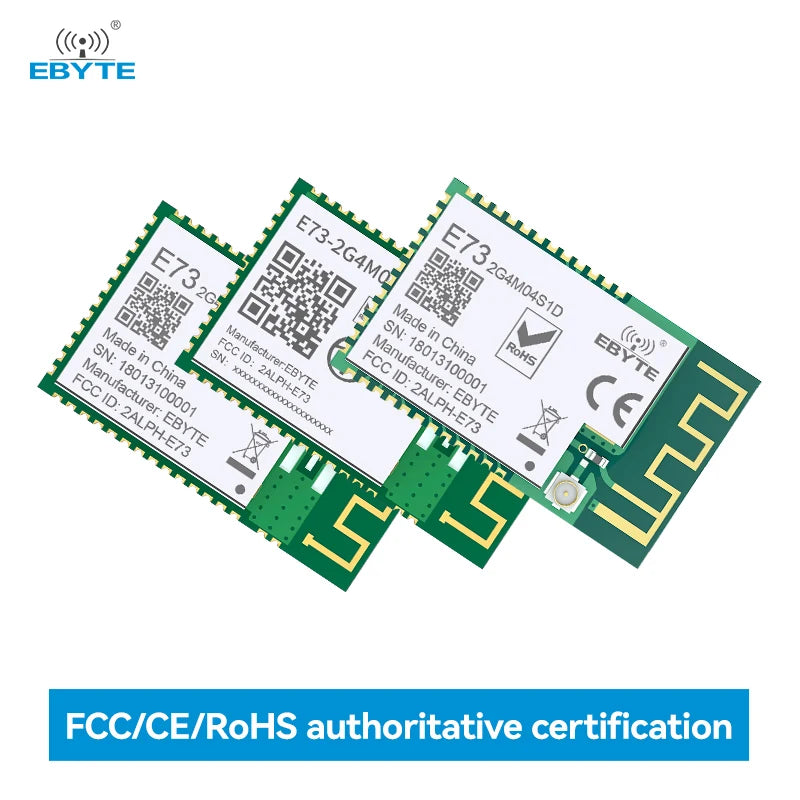 EBYTE E73-2G4M04S1A/B/D Series BLE Wireless Module Micro-size Long Range Low Power Consumption Dual Antenna PCB