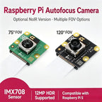 Raspberry Pi Camera Module 3 Official Auto-Camera Module 12MP High Resolution IMX708 75°/120° IR/FOV