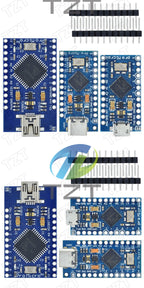 TZT Pro Micro ATmega32U4 5V 16MHz Original Chip Replace ATmega328 For Arduino Pro Mini With 2 Row Pin Header For Leonardo UNOR3