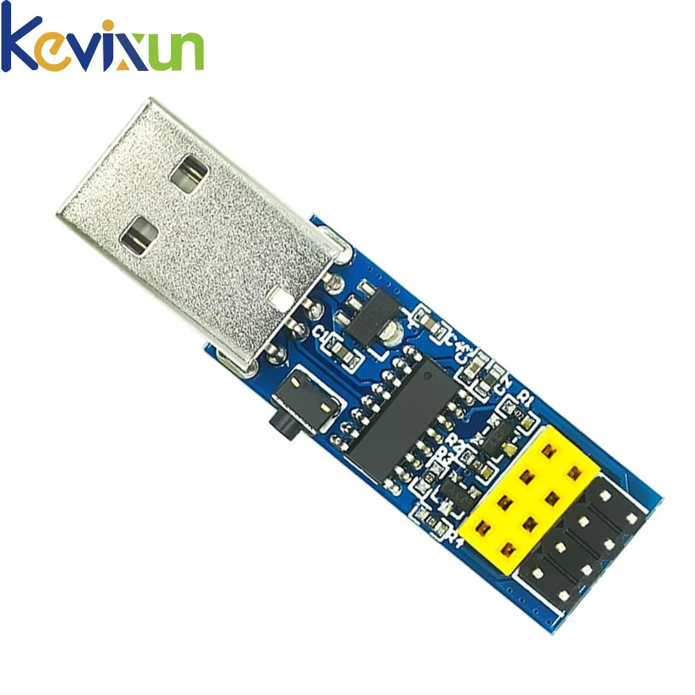 5/1PCS CH340C USB ESP8266 ESP-01 ESP01S Prog WIFI Downloader Module Developent Board for Arduino Programmer Adapter