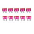 10PCS 50A Medium Size Auto Fuse, The Fuse Insurance Insert The Insurance of Xenon Lamp Piece Lights Fuse