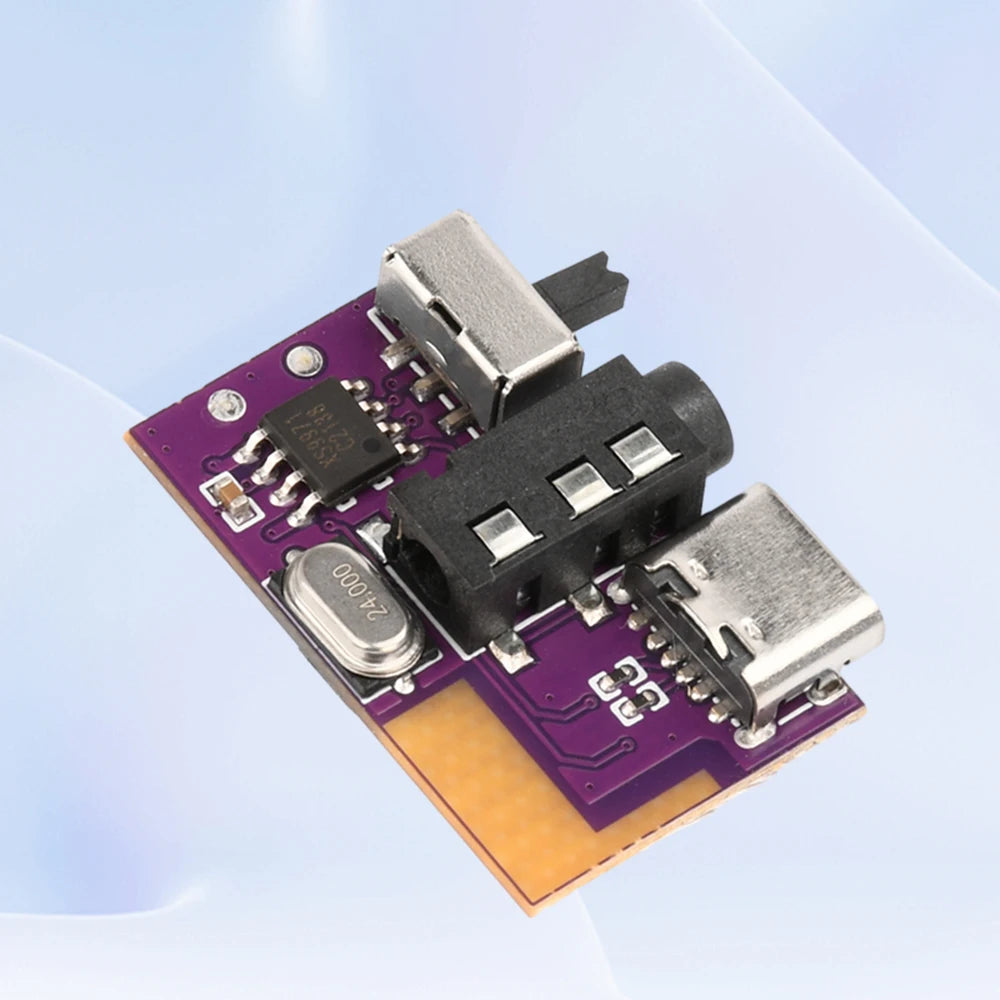 1-10 PCS DIY BT Audio Receiver Board DC 3.5V-5V 5W Mono Amplifier Decoder Board MP3 Player TWS 3.5mm AUX Speaker Stereo Module