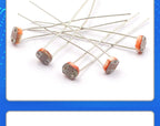 10PCS 5mm LDR Photo Light Sensitive Resistor Photoelectric Switch Sensor 5506 5516 5528 5537 5539 5549 12528  For Arduino