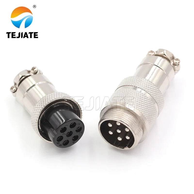 20mm Aviation Plug Connector and Socket GX20 2/3/4/5/6/7/8/9/10/12 core