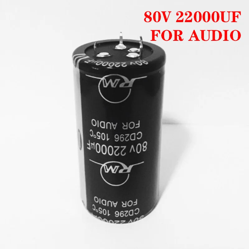 80V 22000UF aluminum capacitor CD296 45×75mm,For Audio Capacitor Audiophile Speaker