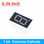 TZT 0.28/0.36/0.4/0.56 inch LED display 7 Segment 1/ 2 / 3 / 4 Bit Digit Tube Red Common Cathode / Anode Digital led 7segment