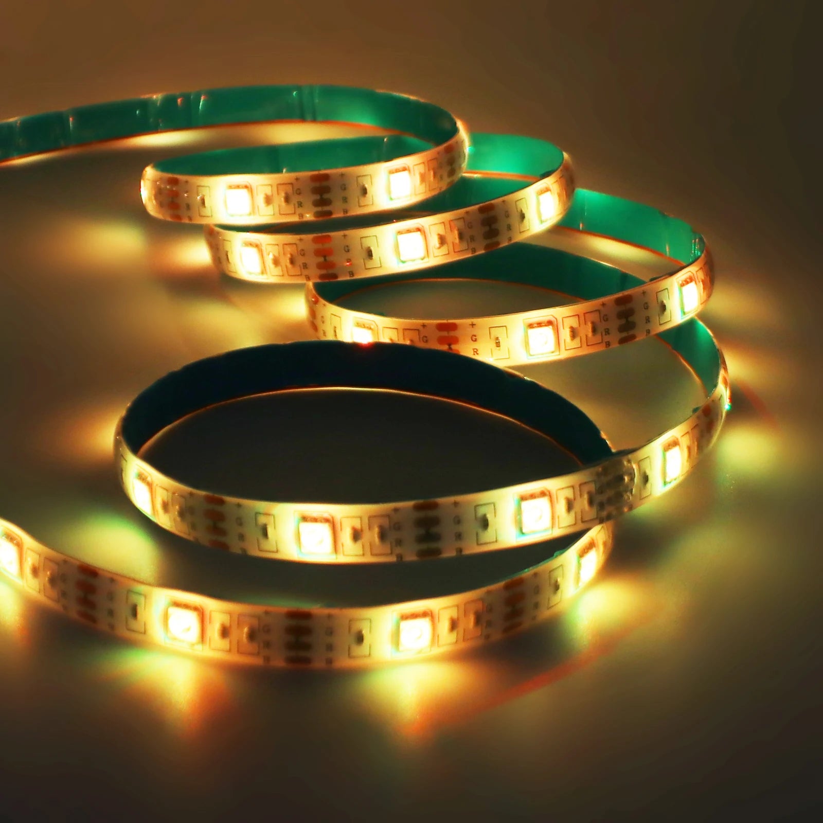 Smart 2IN1 USB LED Strip Lights RGB 5050 Remote Control Kit Flexible Ribbon LED Diode Tape Self-adhesive for TV Backlight