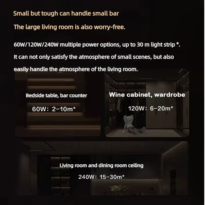 Aqara Smart Light Strip Driver T1 Controller ZigBee Custom Dimming Adjustable Color Temperature Whole-House Dimming For HomeKit