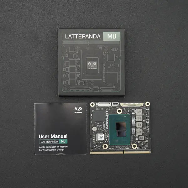 Lattepanda mu latte panda micro x86 compute module n100 processor 8g memory 64g storage