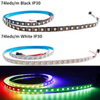 WS2812B WS2815 WS2811 WS2813 5050SMD Addressable LED Strip RGB Full Color Smart Programmable Led Lights Atmosphere Home Decor
