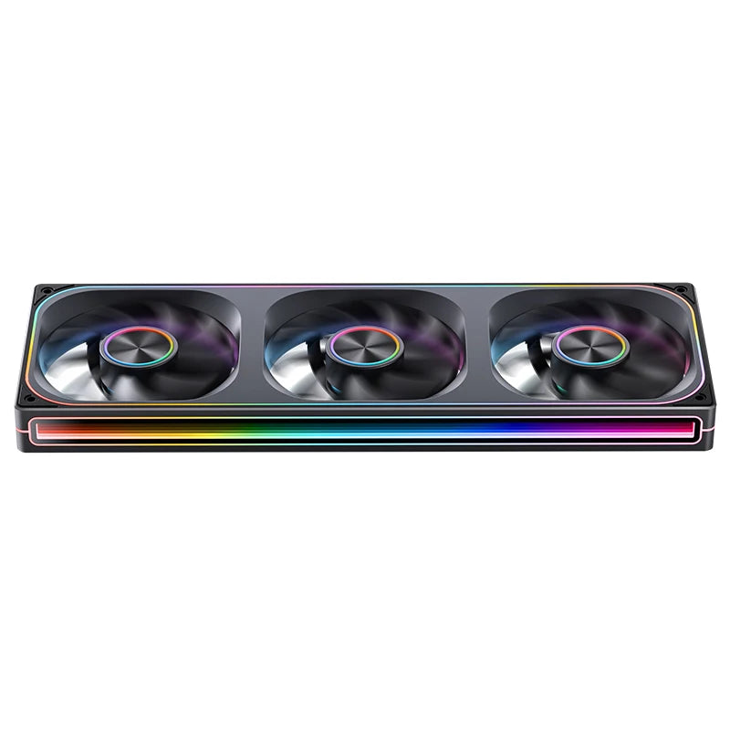 JONSBO ZA-120/240/360 Case Fan 5V/3Pin ARGB Four Sided Thousand Layer Mirror Combination Structure Cold Exhaust Cooling Fan