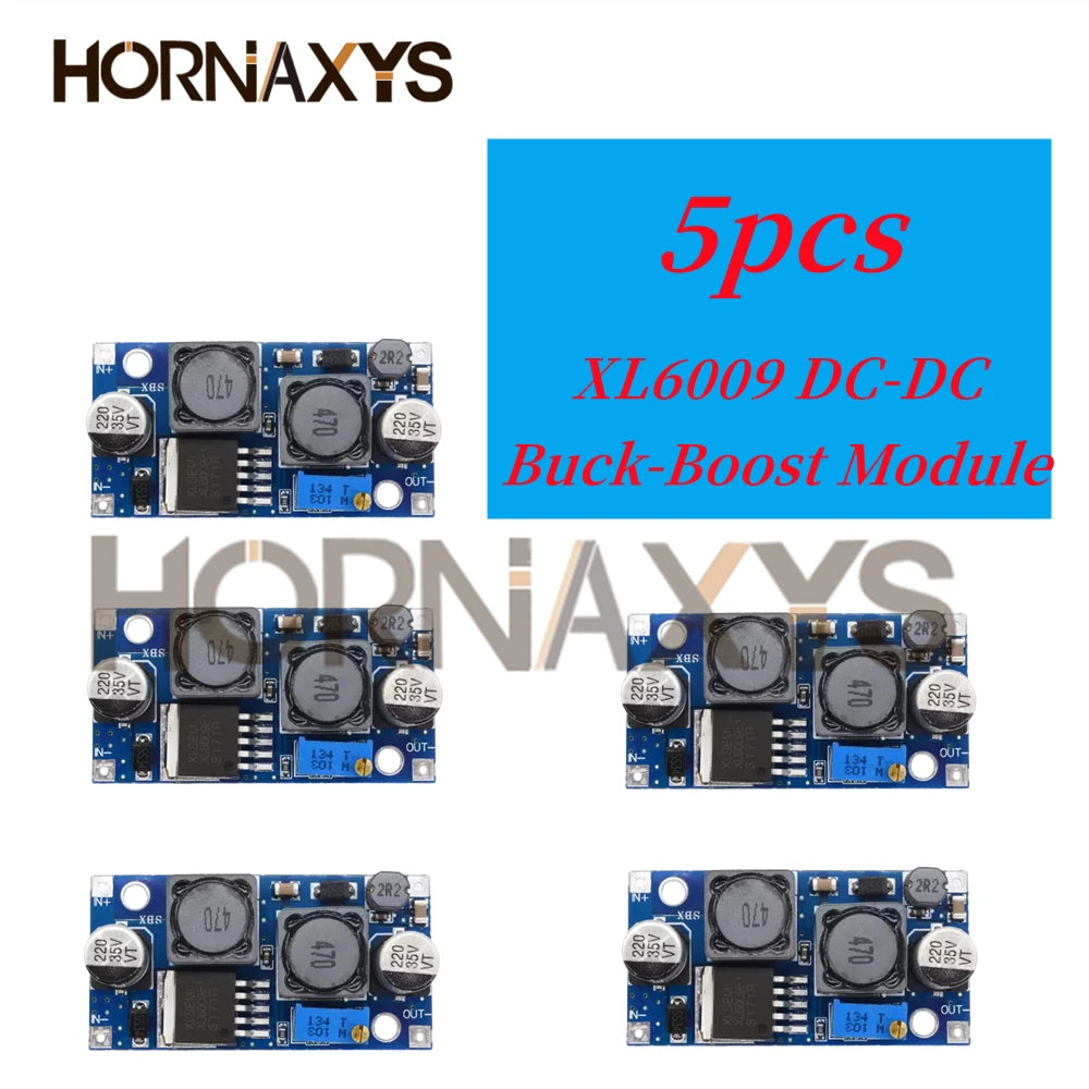10pcs/5pcs XL6009 Boost Buck DC-DC adjustable step up down Converter XL6009 Module Solar Voltage