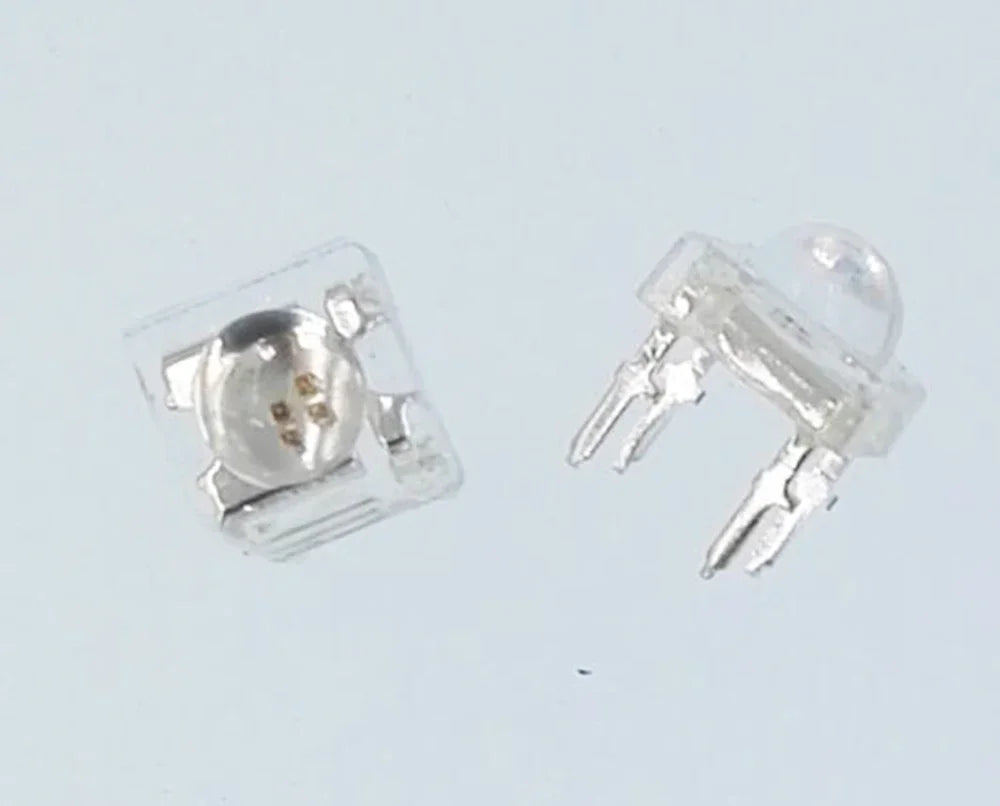 500pcs 80mA 5mm Piranha 4chip Car LED Eagle-eye SMD Superflux LED, High Brightness Red/Green/Blue/Yellow/WarmWhite/ Cold white