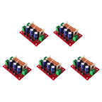 1-10PCS YLY-2088 400W Adjustable 2 Way Crossover Filters Module Audio Speaker Frequency Divider Full Range Treble Bass