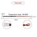For Bambu Lab X1/X1-Carbon X1C Thermistor NTC100K Heating Sheet For Bambu Hotend Heater Cartridge 24V 3D Printer Parts
