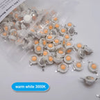 10-100pcs 1W 3W High Power LED Light-Emitting Diode LEDs Chip SMD Warm White Red Green Blue Yellow SpotLight Downlight Lamp Bulb