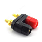 Banana Plugs Couple Terminals Red Black Connector Amplifier Terminal Binding Post Banana Speaker Plug Jack M20