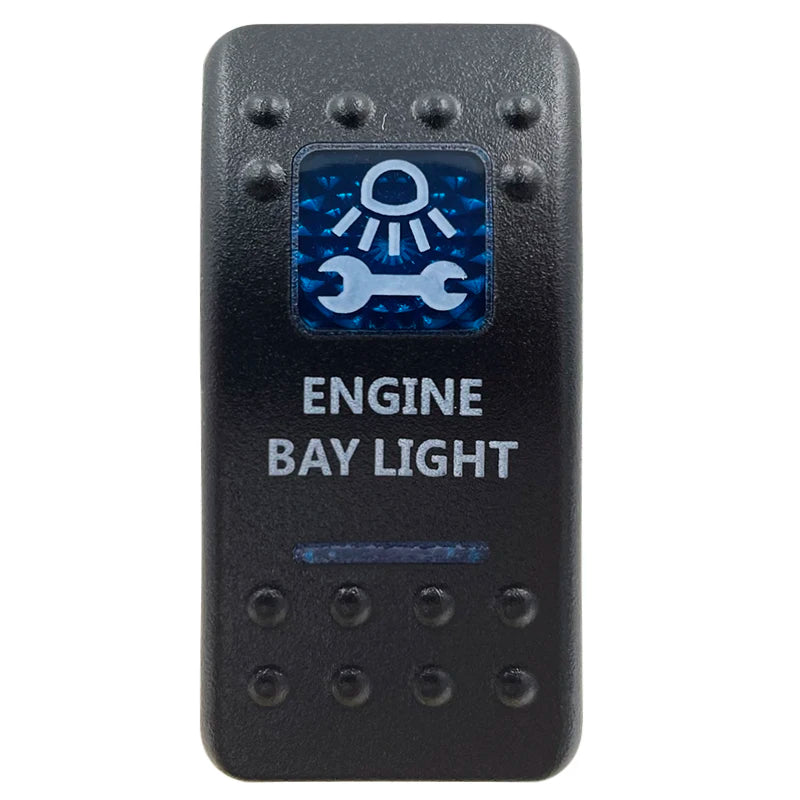 Blue Led Rocker Switch Button 5Pins&7Pins ON OFF ON For Car Marine Boat NARVA ARB Style interior Lights parts Camper Accessories