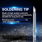 High Quality MX T12 Soldering Tips Set Premium Materials Durable Replacement Head Bit T12-I/K/SK/J/J02 For Hakko OSS Station