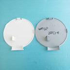 For  WM12P268TI  Siemens IQ300/IQ500/IQ700 Bosch Washing Machine Drain Outlet Plastic Round Cover Replacement Part