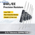 1PCS 3W 5W 10W BWL High Precision Resistor 0.1% Low TCR Non-Inductive Low Resistance Sampling Resistor