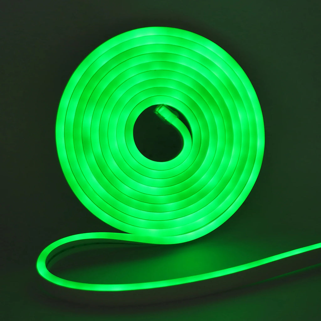 USB Neon LED Strip Light DC 5V 2835 120LEDs/M Waterproof Flexible Neon Rope Light Red Blue White Pink Green Tape Room Backlight