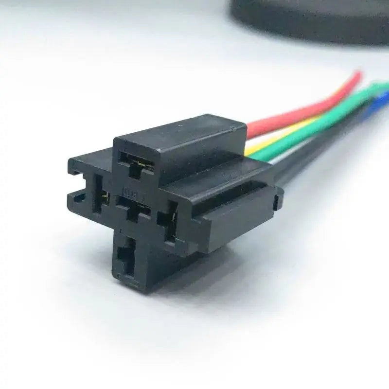 Waterproof Automotive Relay 12V 24V 4PIN 5Pin 40A with Black Red Copper Terminal Car Auto Relay Socket SPDT Harness Cable