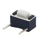 50PCS 3x6 (Side Insertion Two Pin DIP) Mini Tact Switch 3*6*4.3/4.5/5/5.5/6/6.6/7/8mm 50mA DC 12V Micro Push Button Switches
