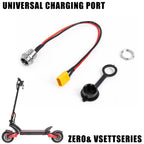 Electric Scooter GX-16 Charge Plugs GX16 3 Pins Charging Port for VSETT 8 8+ 9 9+ 10+ for ZERO 8 9 10 8X 10X 11X for Speedual