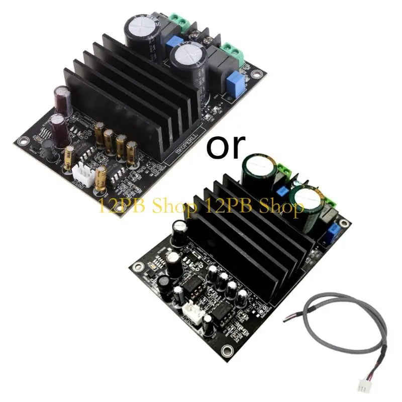 12PB Power Amplifier Board,2.0 Channel 300W +300W, 24-40V Power Amplifier Module TPA3255 for Store Home Theater