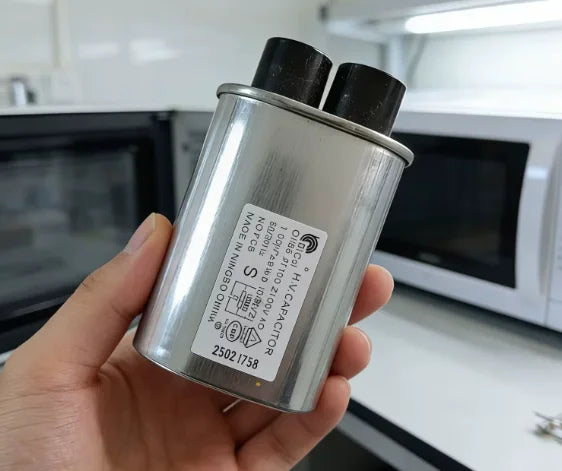 2100V.AC CH85 High-voltage Capacitor for Microwave Oven Accessories ±3% 0.7uF~1.2uF 2+2 Small Plug-in Type Capacitor